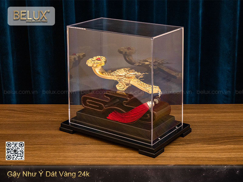 Gậy Như Ý Dát Vàng 24k